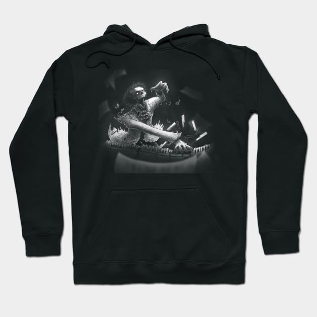 Zombeethoven Hoodie by JesusVelazquez